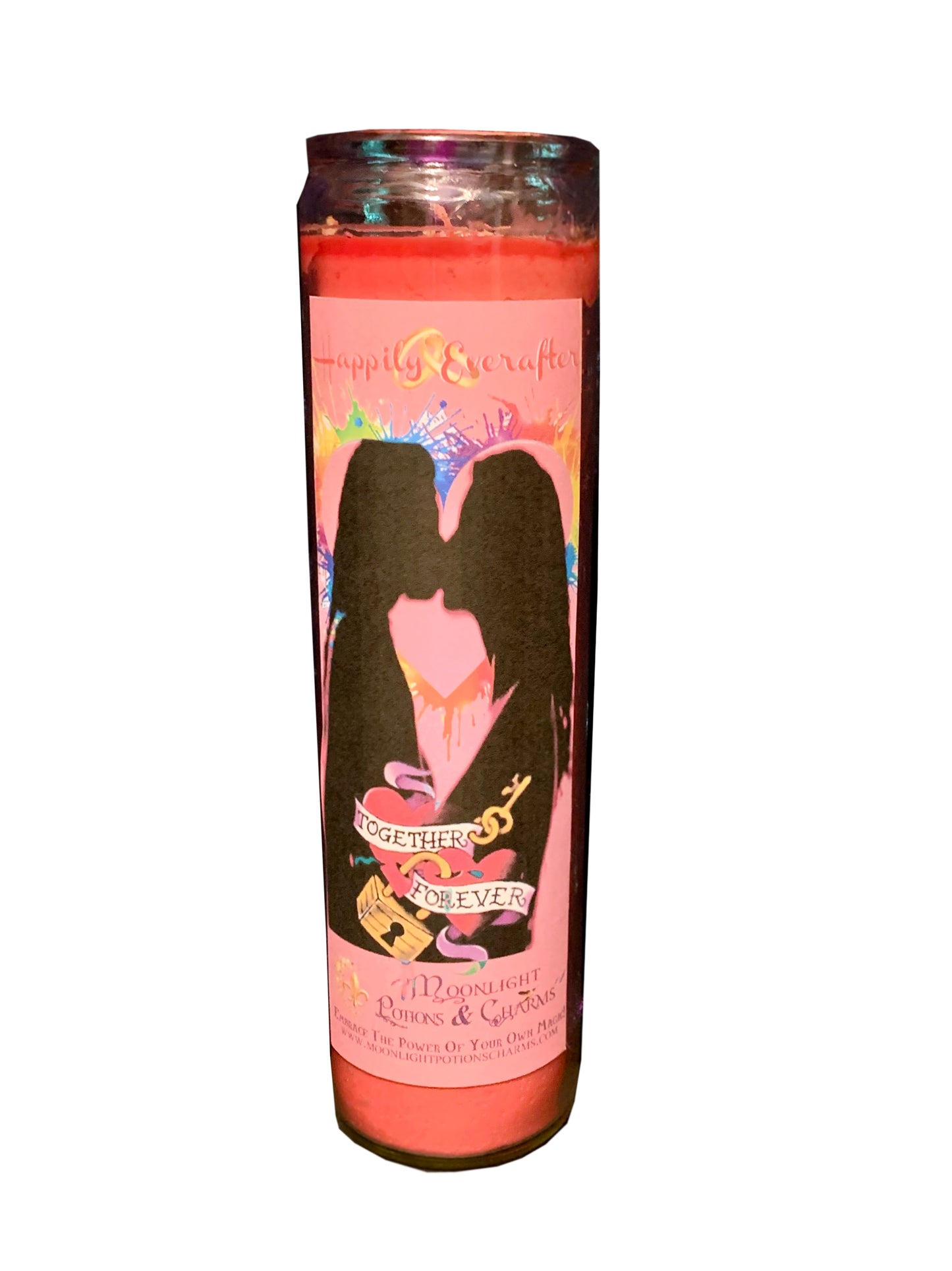 Always & Forever Love Prayer Candle - Moonlight Potions & Charms