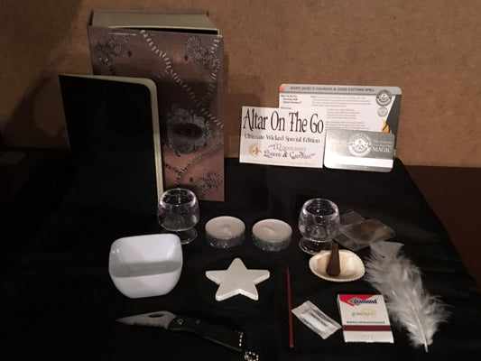 Altar On The Go The Ultimately Wicked Special Edition - Moonlight Potions & Charms, Compact Altar Set, BOS, Spell, Witch Card