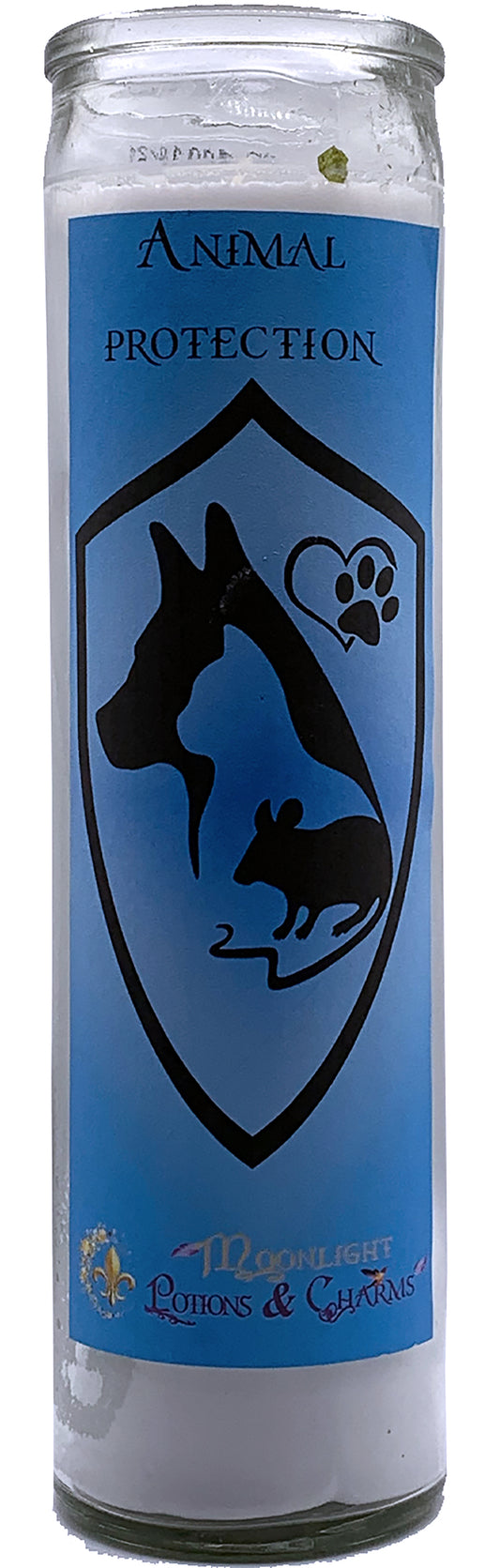 Animal Protection Prayer Candle - Moonlight Potions & Charms