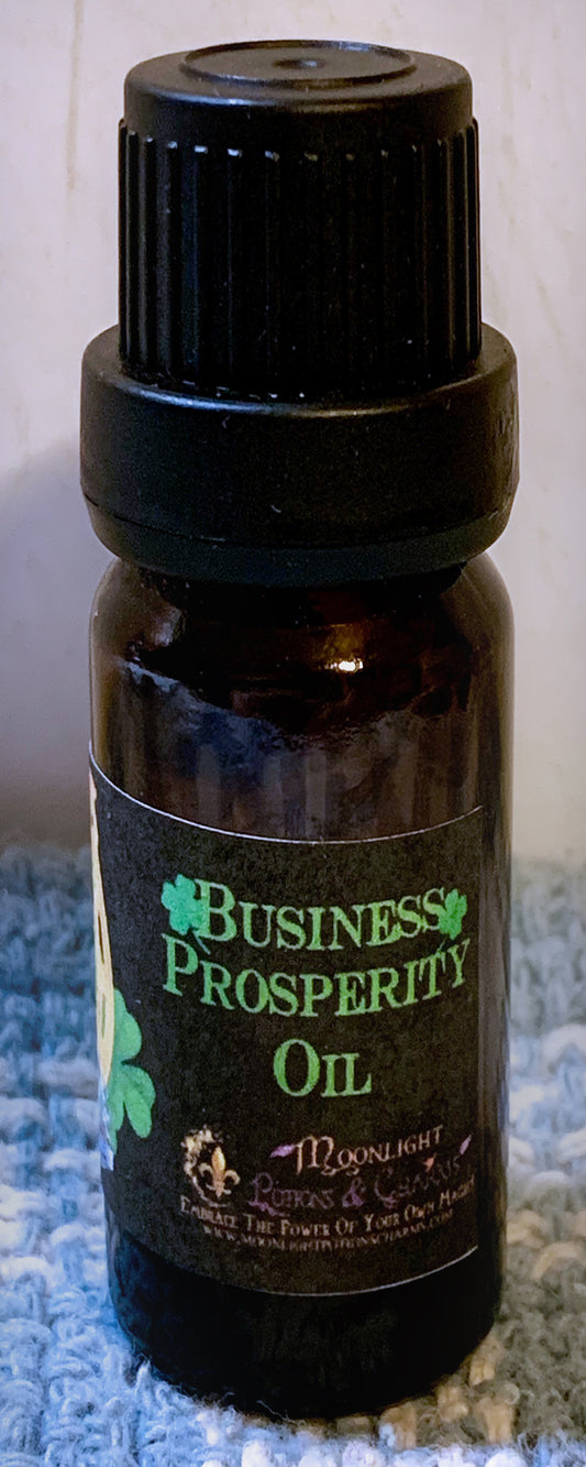 Business Prosperity Oil - Moonlight Potions & Charms