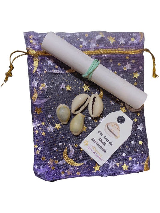Cowrie Shell Divination Kit - Moonlight Potions & Charms