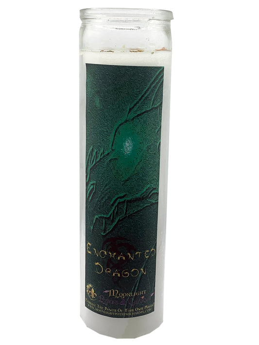 Enchanted Dragon Candle - Moonlight Potions & Charms