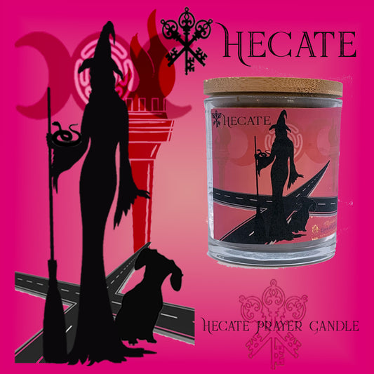 Hecate Prayer Candle - Moonlight Potions & Charms