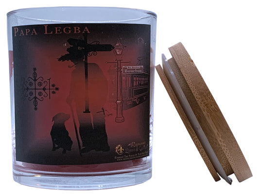 Papa Legba Prayer Candle, Front  - Moonlight Potions & Charms