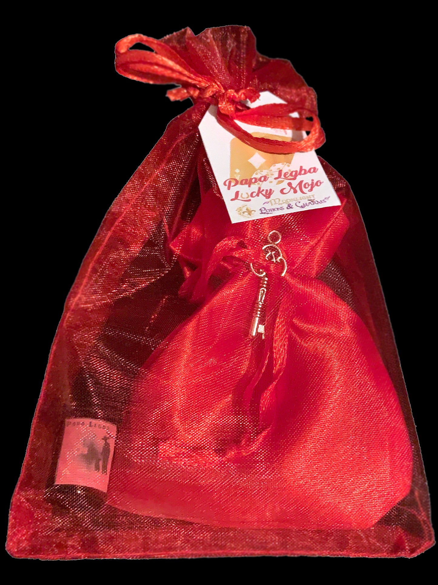 Papa Legba's Lucky Mojo Bag, Wrapped - Moonlight Potion s& Charms