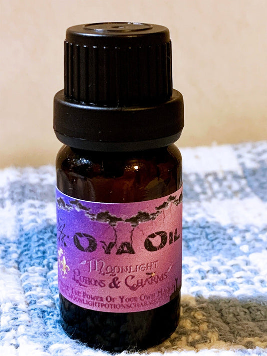 Oya Oil - Channel the Warrior Spirit, Transform Your Spiritual Path